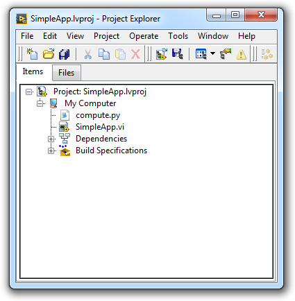 labview application builder