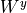 W^y